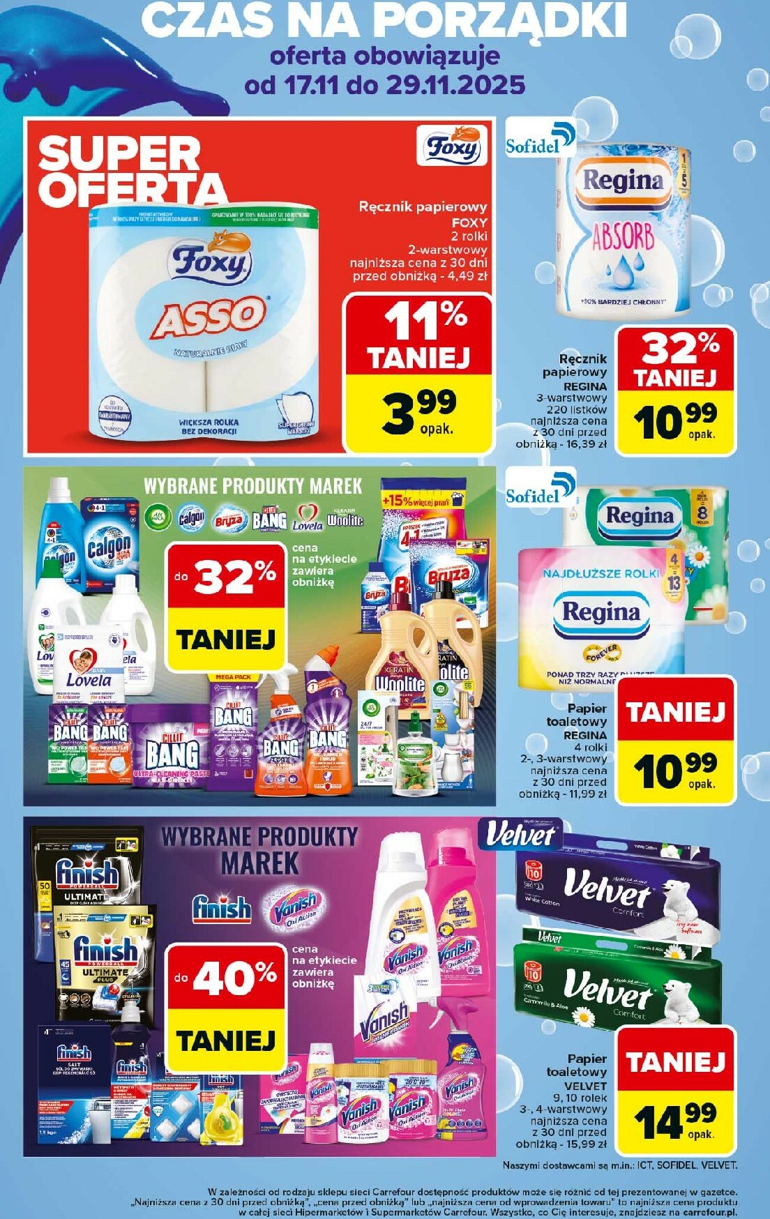 carrefour - Gazetka Carrefour - Czas na świąteczne porządki od poniedziałku - ważna od 17.11. do 29.11. - page: 4