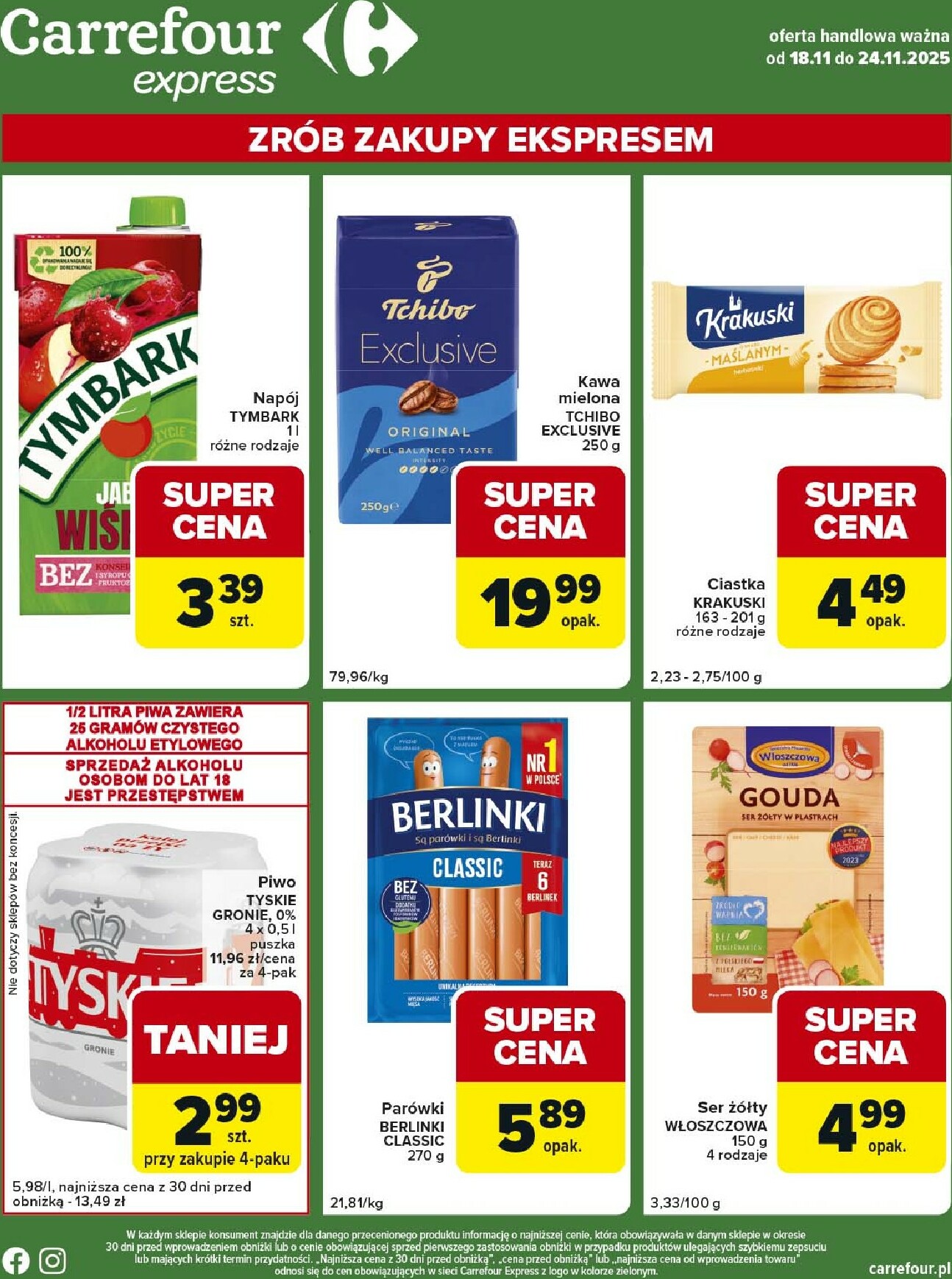 carrefour - Gazetka Carrefour - Express 1 - ważna od 18.11. do 24.11. - page: 2