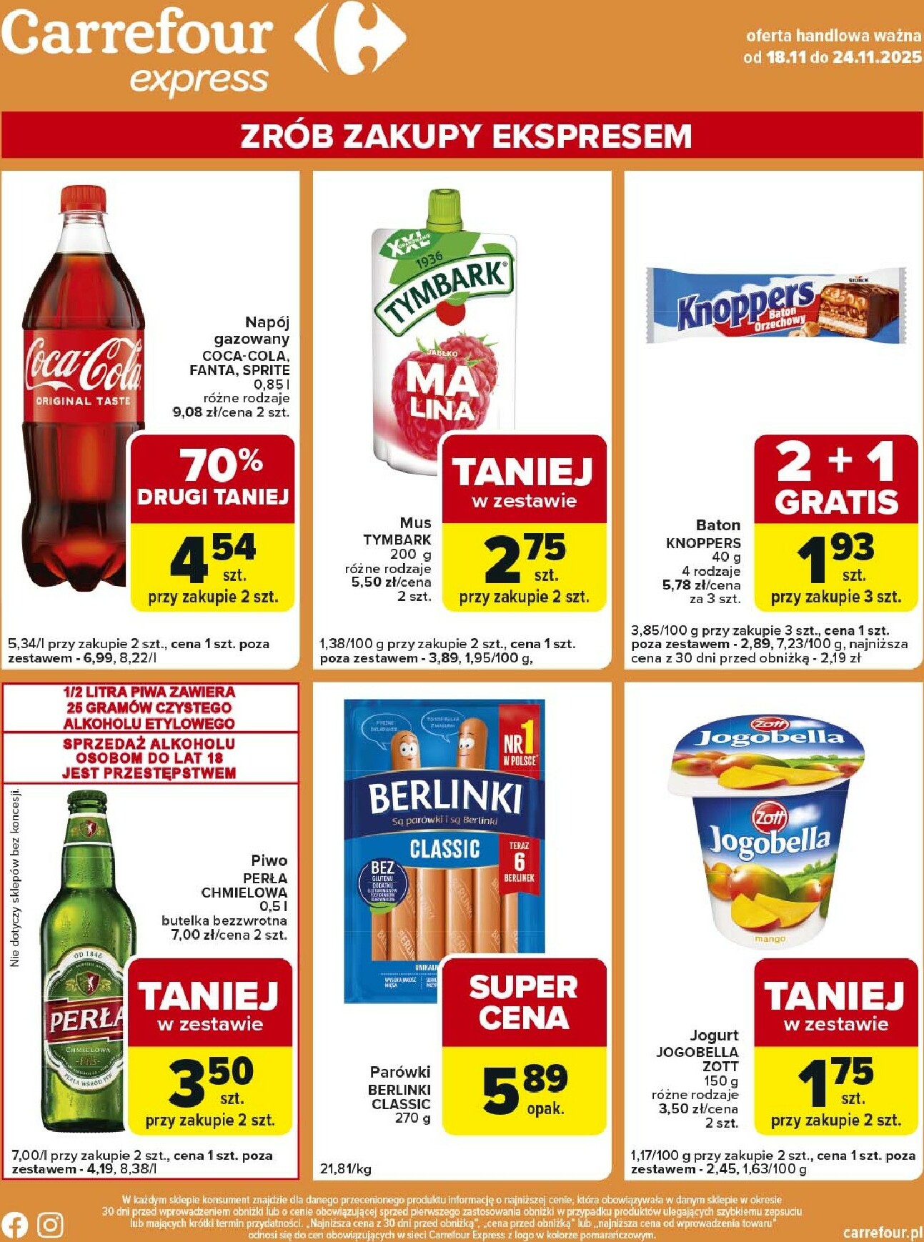 carrefour - Gazetka Carrefour - Express 2 - ważna od 18.11. do 24.11. - page: 2