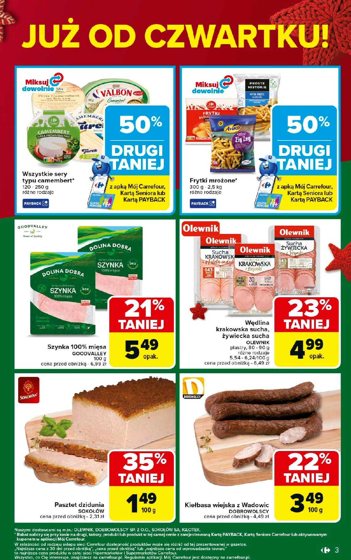 carrefour - Gazetka Carrefour - Weekend okazji już od czwartku - ważna od 20.11. do 22.11. - page: 3