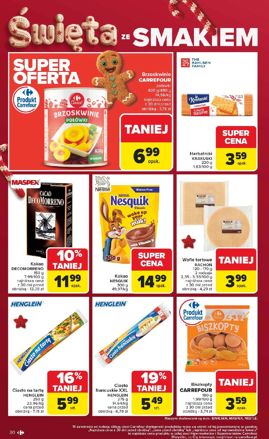 carrefour - Gazetka Carrefour - ważna od 24.11. do 29.11. - page: 30