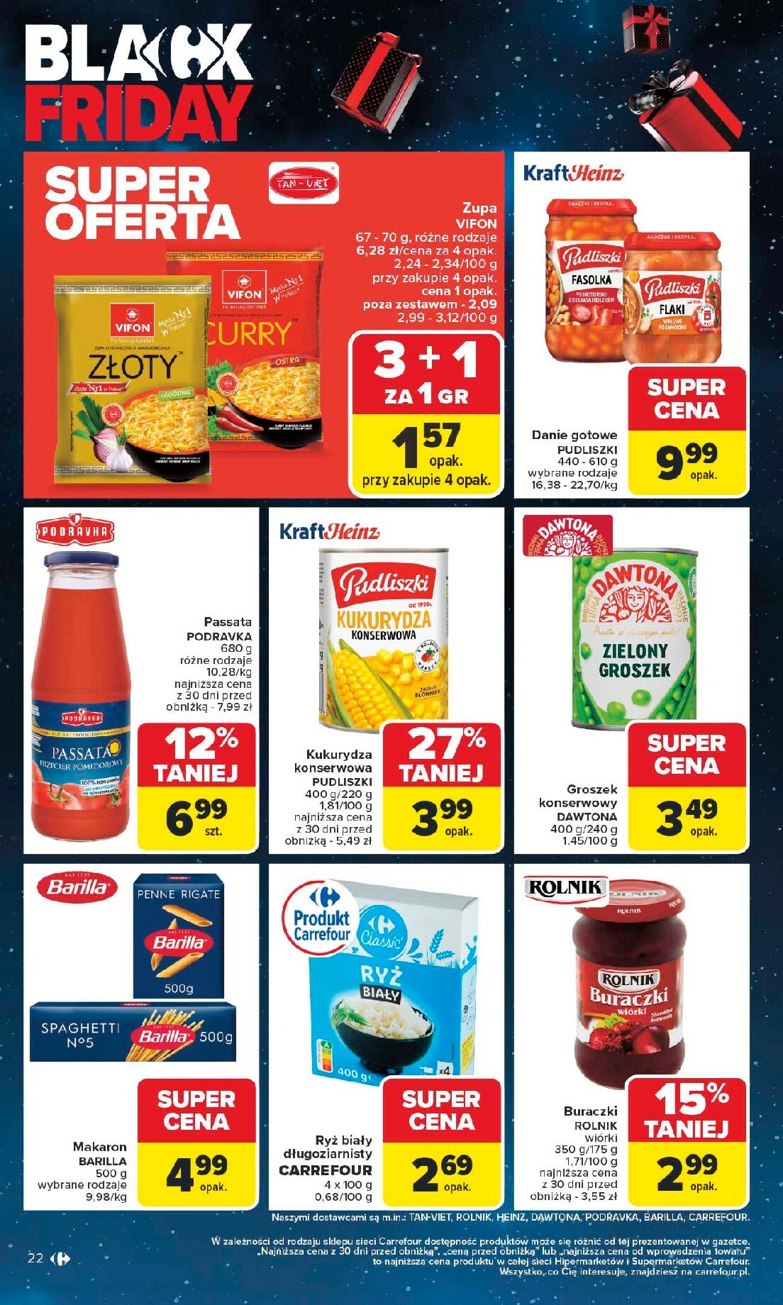 carrefour - Gazetka Carrefour - ważna od 24.11. do 29.11. - page: 22