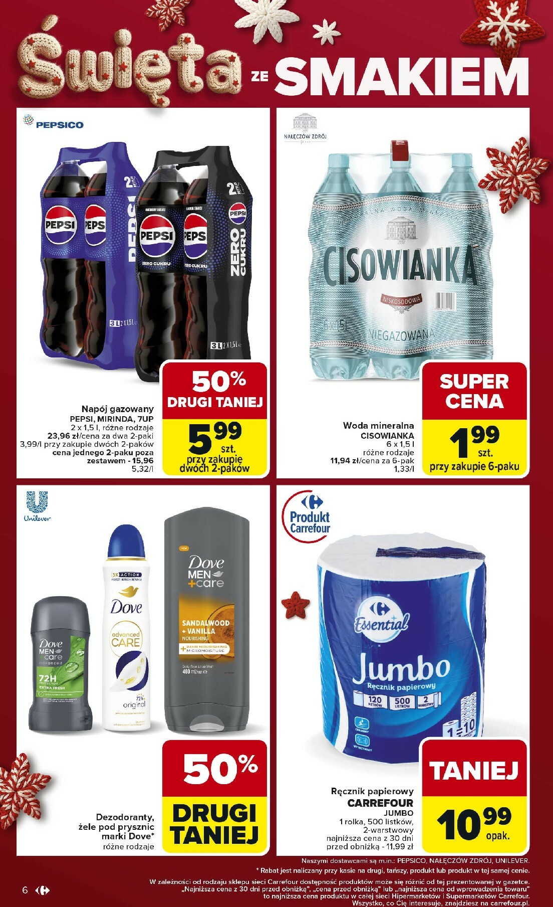 carrefour - Gazetka Carrefour - Zmieniliśmy się dla Ciebie - ważna od 01.12. do 07.12. - page: 6