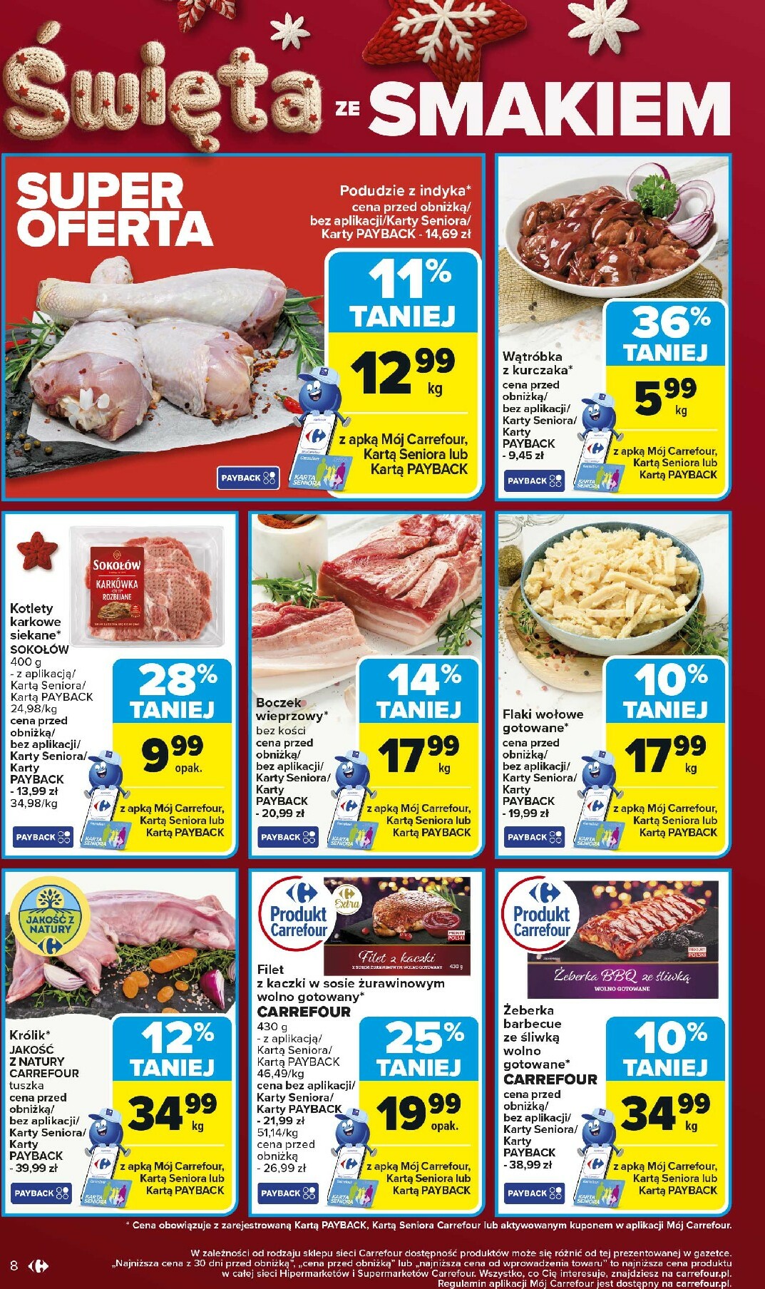 carrefour - Gazetka Carrefour - Zmieniliśmy się dla Ciebie - ważna od 01.12. do 07.12. - page: 8