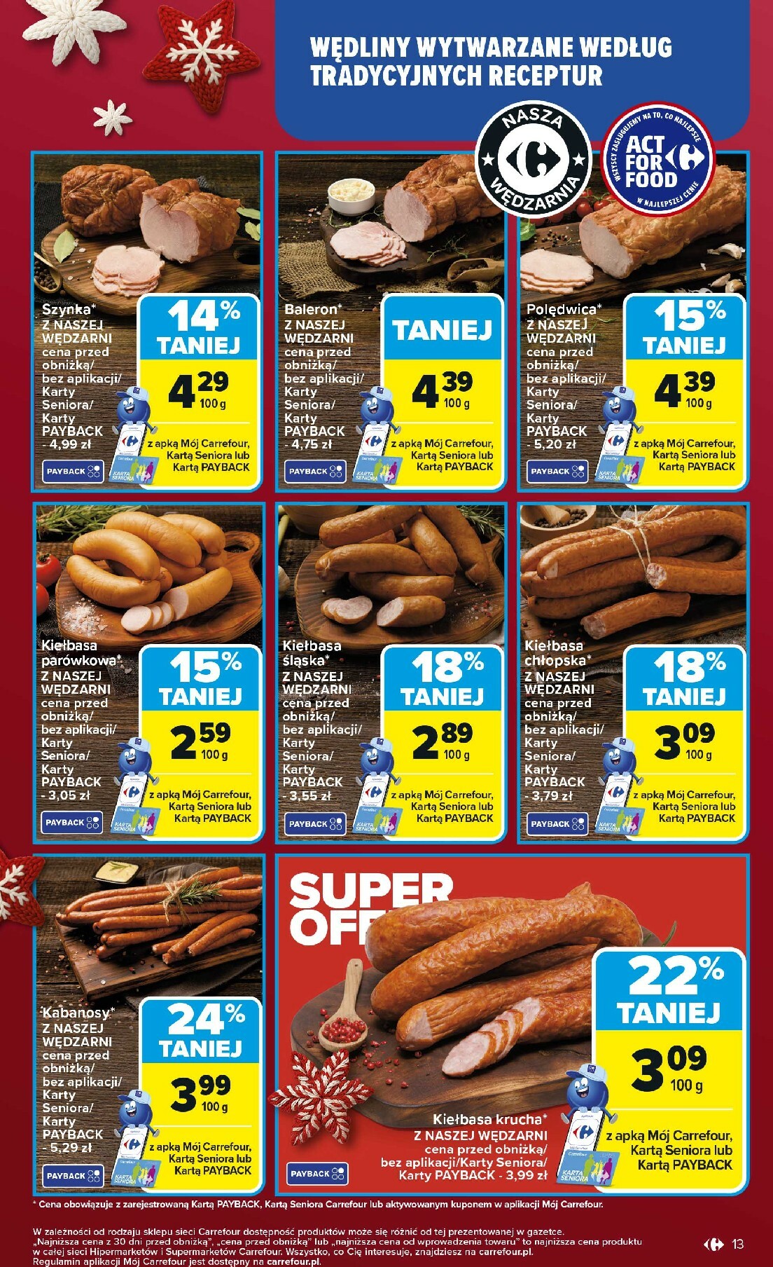 carrefour - Gazetka Carrefour - Zmieniliśmy się dla Ciebie - ważna od 01.12. do 07.12. - page: 13