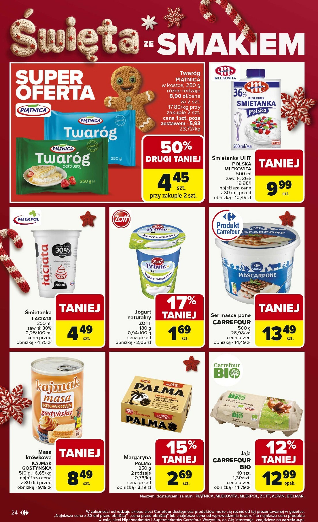 carrefour - Gazetka Carrefour - Zmieniliśmy się dla Ciebie - ważna od 01.12. do 07.12. - page: 24