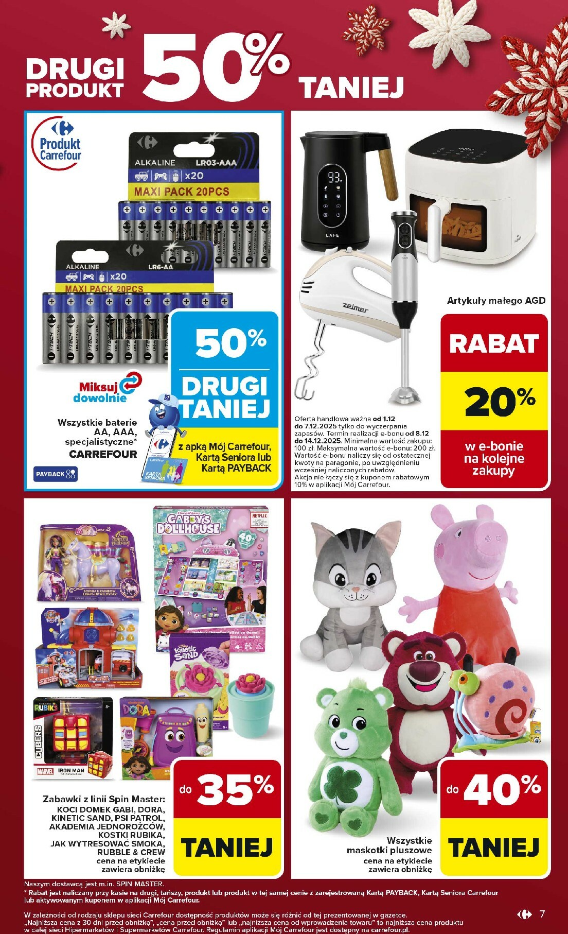 carrefour - Gazetka Carrefour - Zmieniliśmy się dla Ciebie - ważna od 01.12. do 07.12. - page: 7