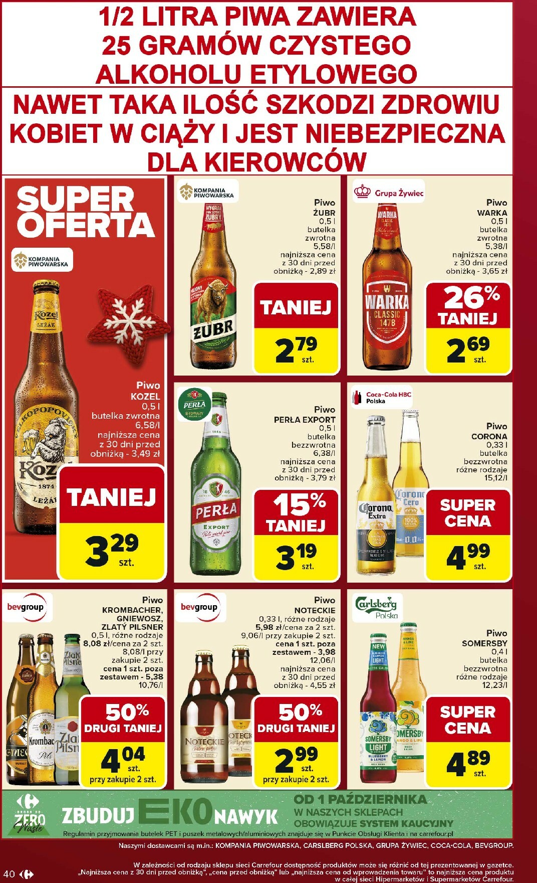 carrefour - Gazetka Carrefour - Zmieniliśmy się dla Ciebie - ważna od 01.12. do 07.12. - page: 40