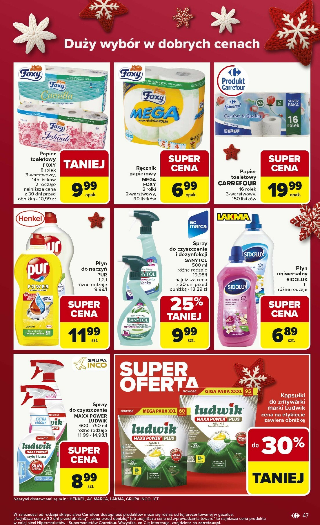 carrefour - Gazetka Carrefour - Zmieniliśmy się dla Ciebie - ważna od 01.12. do 07.12. - page: 47