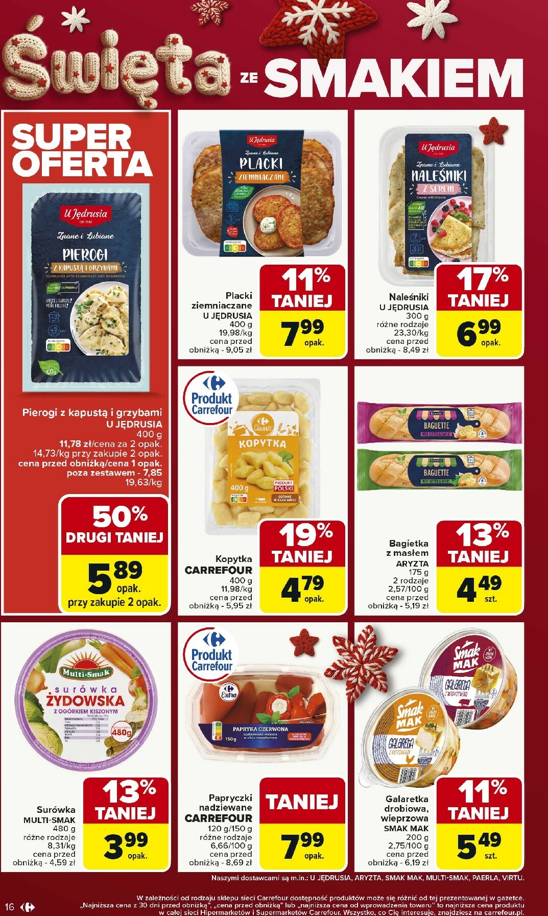 carrefour - Gazetka Carrefour - Zmieniliśmy się dla Ciebie - ważna od 01.12. do 07.12. - page: 16
