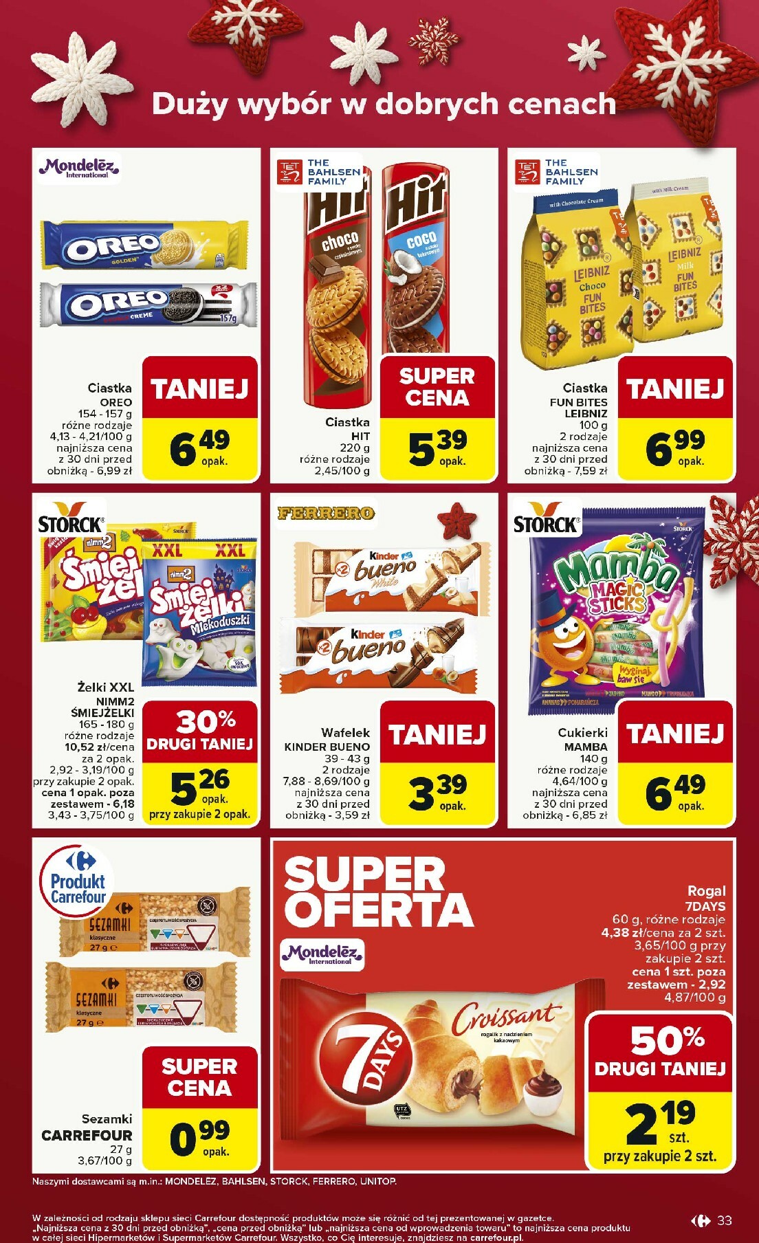 carrefour - Gazetka Carrefour - Zmieniliśmy się dla Ciebie - ważna od 01.12. do 07.12. - page: 33