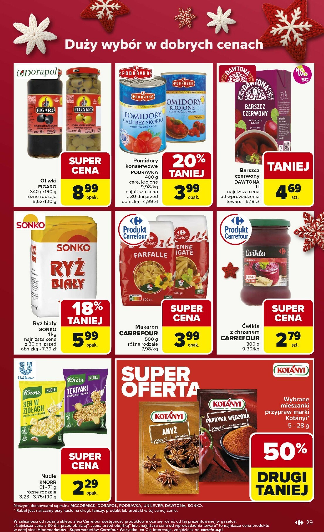 carrefour - Gazetka Carrefour - Zmieniliśmy się dla Ciebie - ważna od 01.12. do 07.12. - page: 29