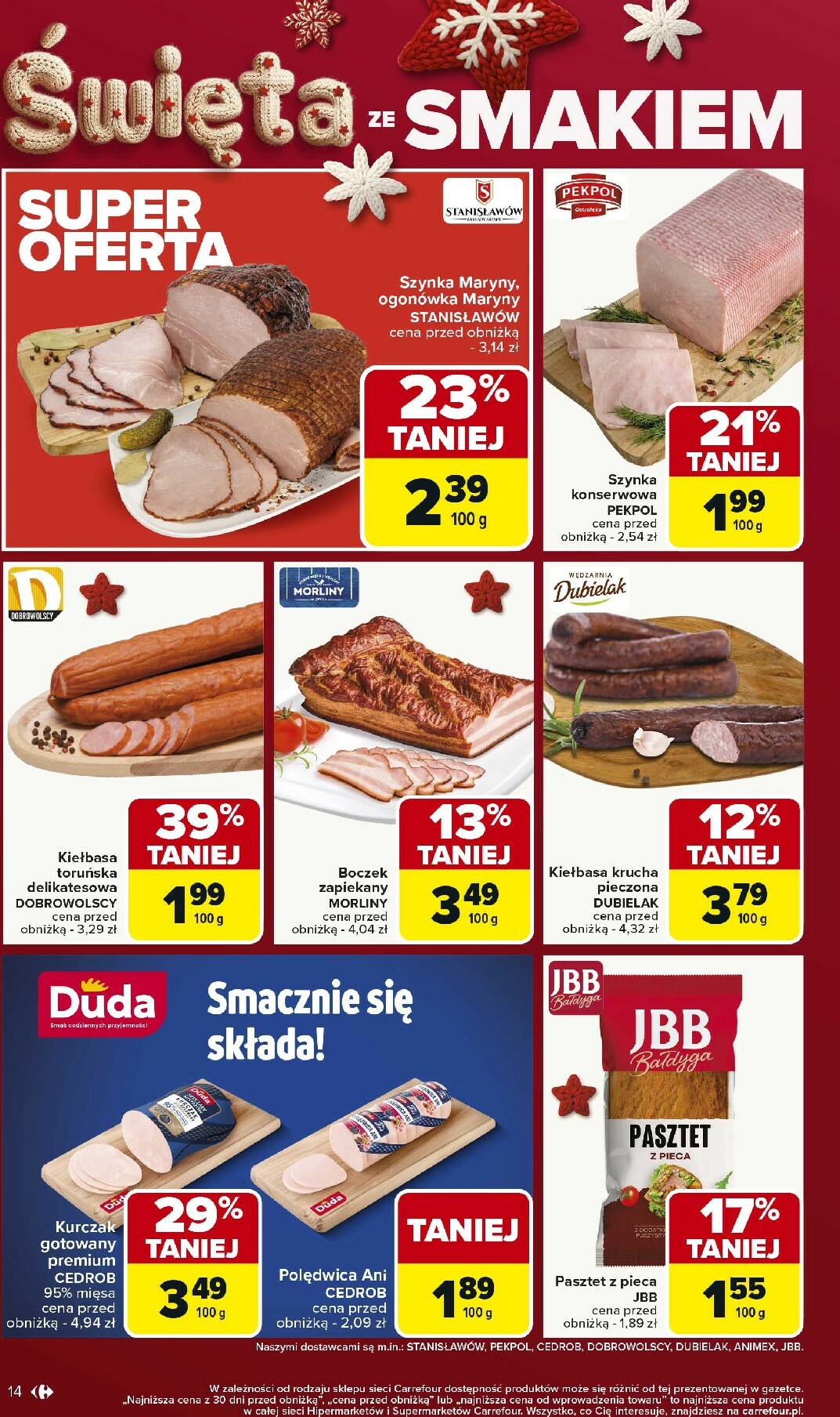 carrefour - Gazetka Carrefour - Zmieniliśmy się dla Ciebie - ważna od 01.12. do 07.12. - page: 14