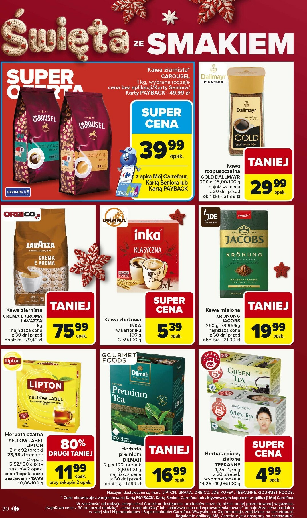 carrefour - Gazetka Carrefour - Zmieniliśmy się dla Ciebie - ważna od 01.12. do 07.12. - page: 30