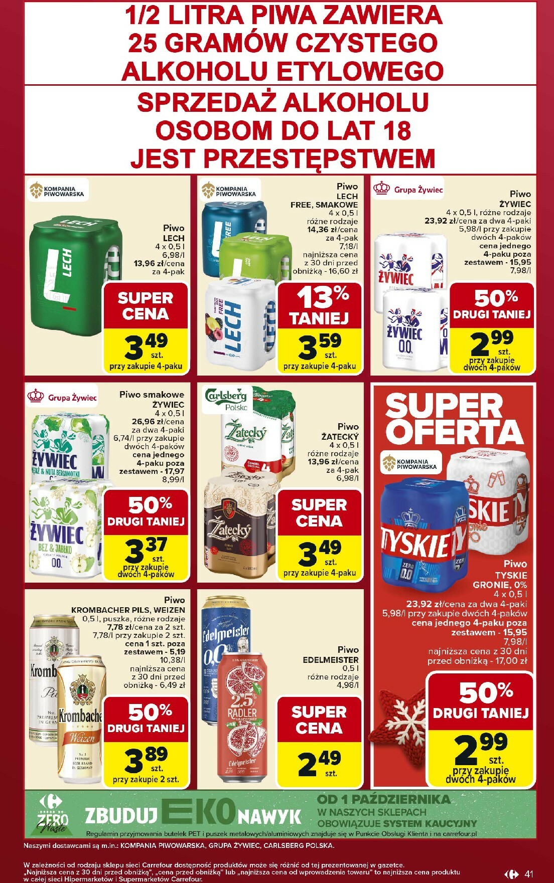 carrefour - Gazetka Carrefour - Zmieniliśmy się dla Ciebie - ważna od 01.12. do 07.12. - page: 41