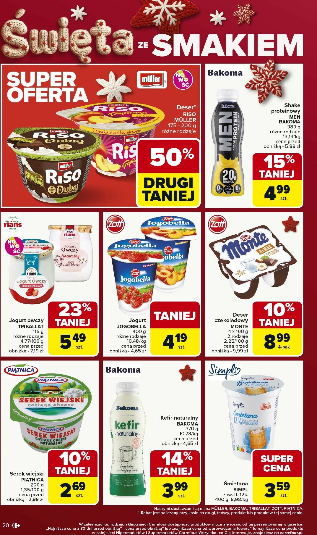carrefour - Gazetka Carrefour - Zmieniliśmy się dla Ciebie - ważna od 01.12. do 07.12. - page: 20