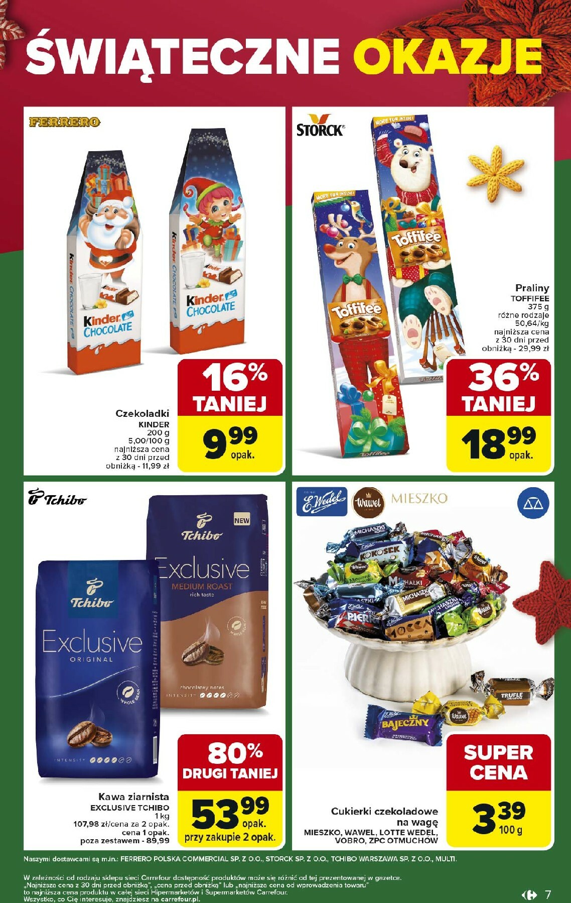carrefour - Gazetka Carrefour - Świąteczne okazje od niedzieli! - ważna od 21.12. do 23.12. - page: 7