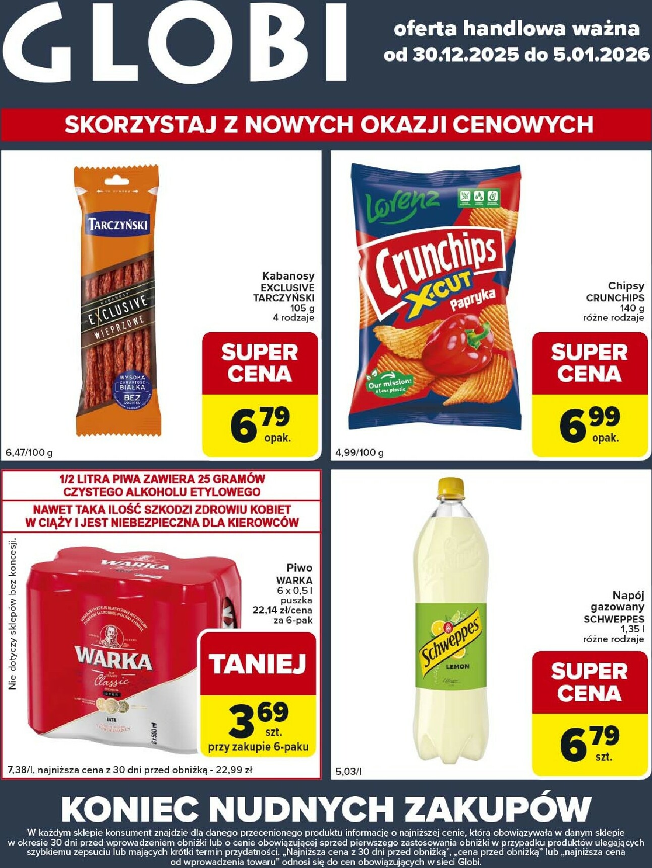 carrefour - Gazetka Carrefour - Globi - ważna od 30.12. do 05.01.