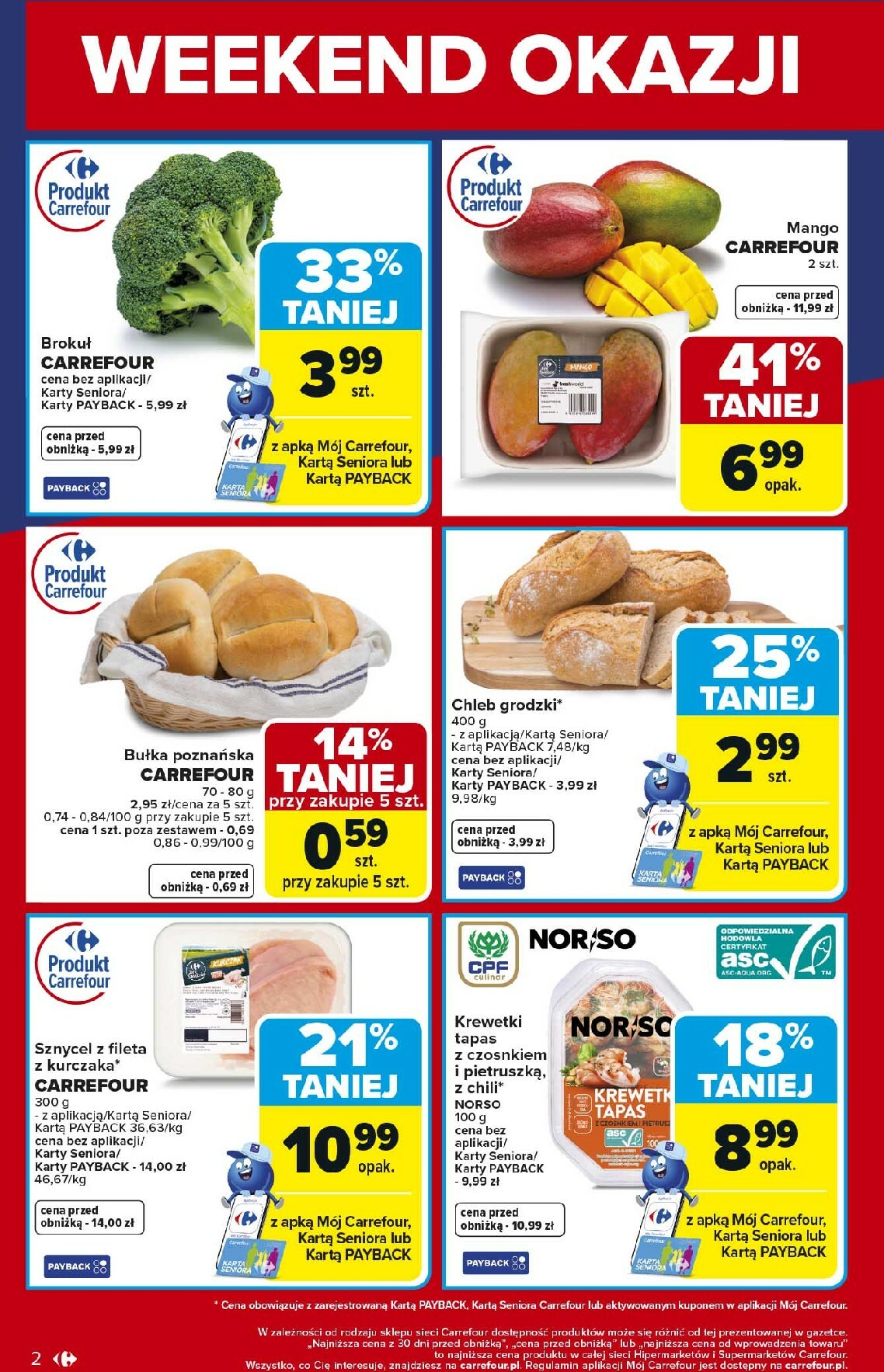 carrefour - Gazetka Carrefour - Weekend okazji już od czwartku - ważna od 08.01. do 10.01. - page: 2