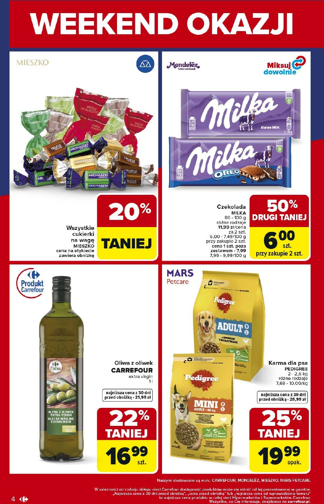 carrefour - Gazetka Carrefour - Weekend okazji już od czwartku - ważna od 08.01. do 10.01. - page: 4