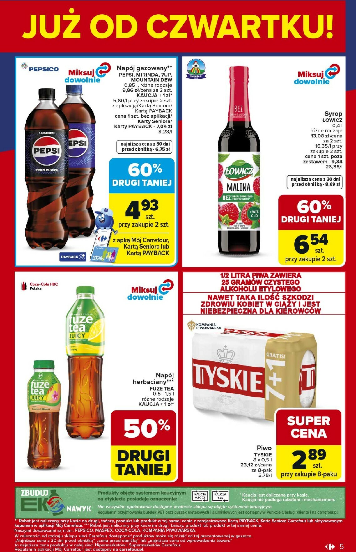 carrefour - Gazetka Carrefour - Weekend okazji już od czwartku - ważna od 08.01. do 10.01. - page: 5