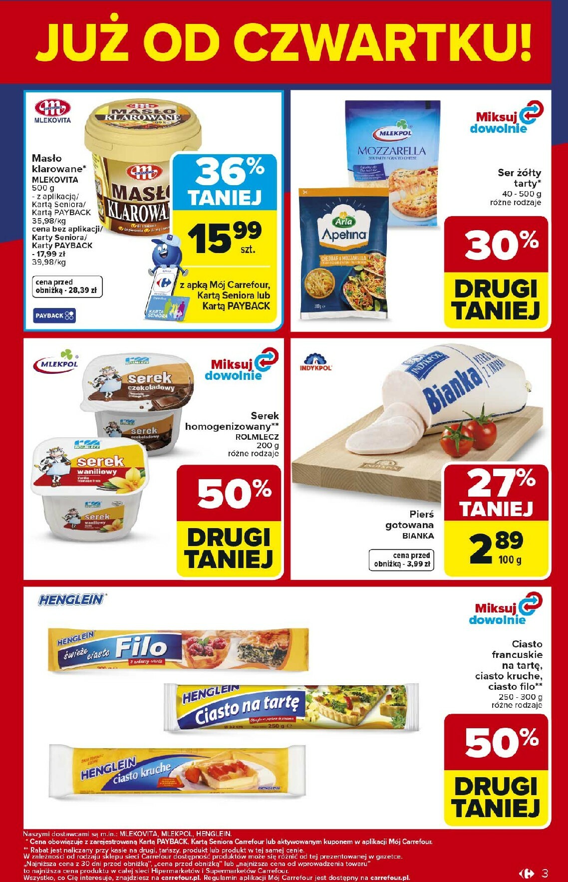 carrefour - Gazetka Carrefour - Weekend okazji już od czwartku - ważna od 08.01. do 10.01. - page: 3