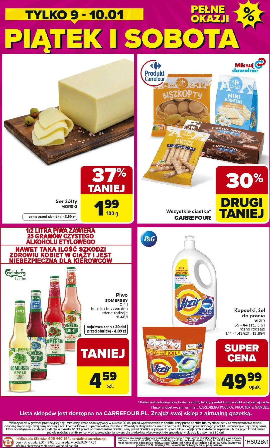 carrefour - Gazetka Carrefour - Weekend okazji już od czwartku - ważna od 08.01. do 10.01. - page: 8