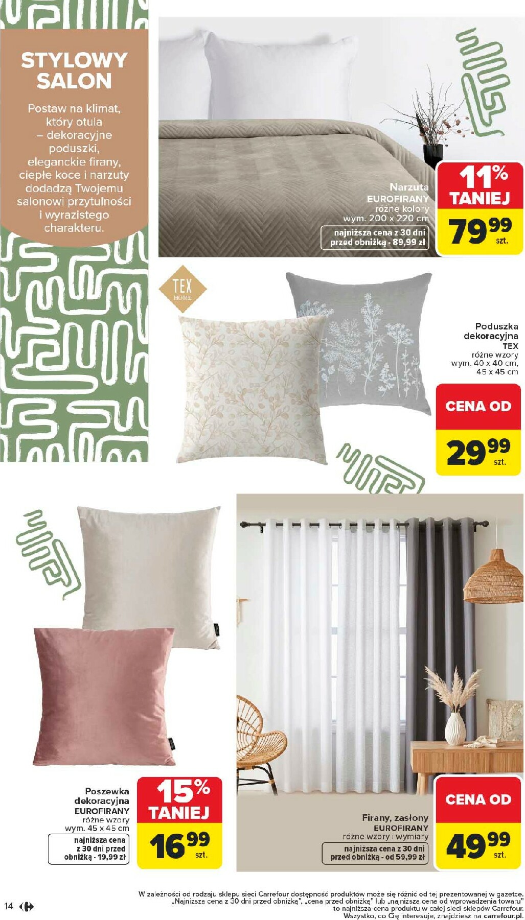 carrefour - Gazetka Carrefour - Dom dla Twojej wygody - ważna od 12.01. do 31.01. - page: 14