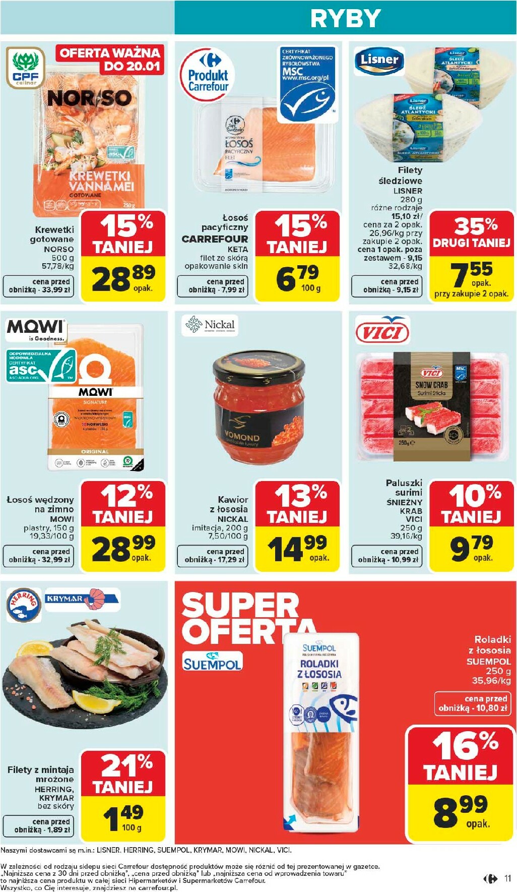 carrefour - Gazetka Carrefour - ważna od 19.01. do 25.01. - page: 13