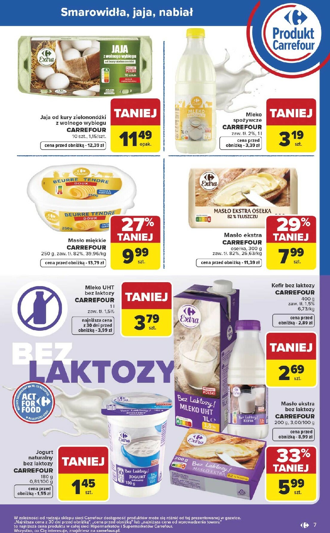 carrefour - Gazetka Carrefour - Produkt Carrefour od poniedziałku! - ważna od 19.01. do 31.01. - page: 7