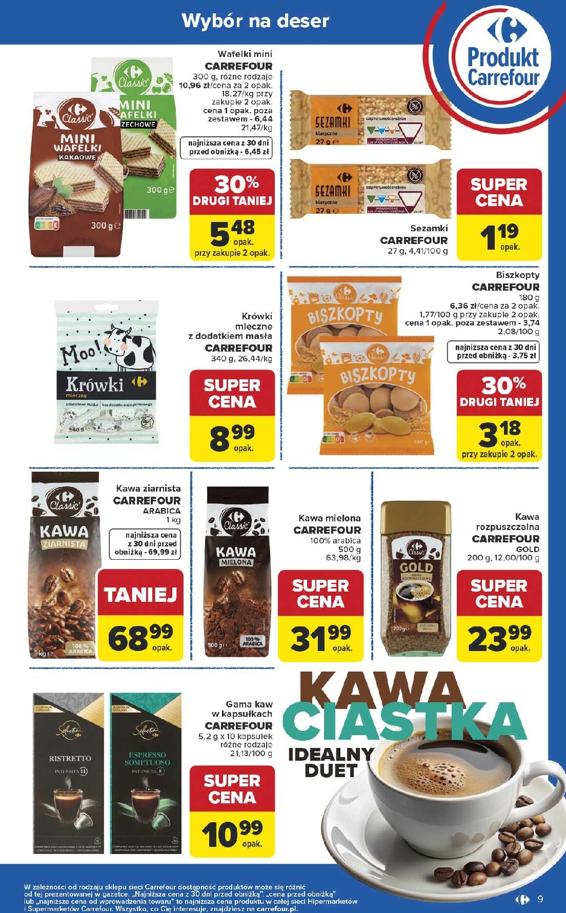 carrefour - Gazetka Carrefour - Produkt Carrefour od poniedziałku! - ważna od 19.01. do 31.01. - page: 9