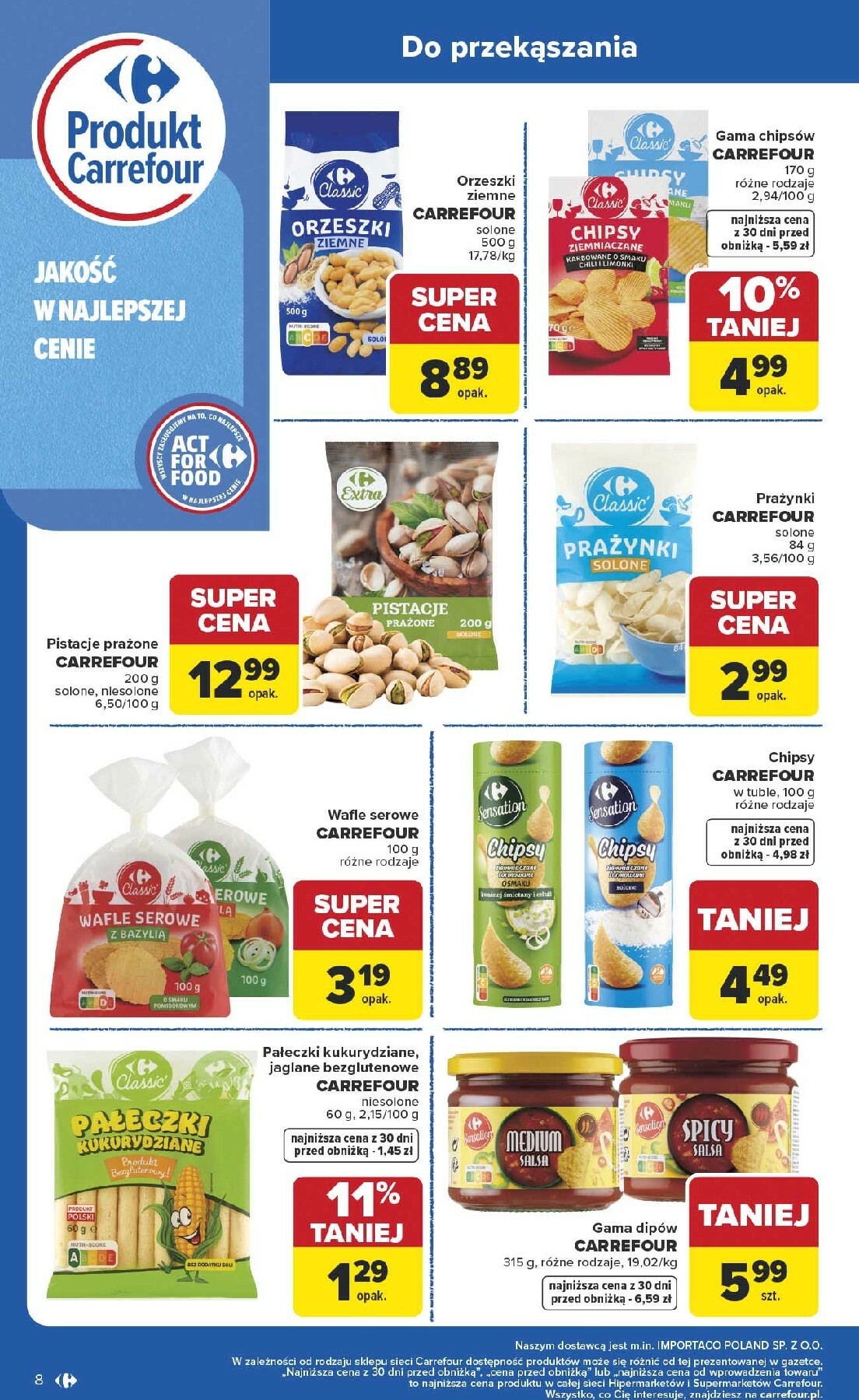 carrefour - Gazetka Carrefour - Produkt Carrefour od poniedziałku! - ważna od 19.01. do 31.01. - page: 8