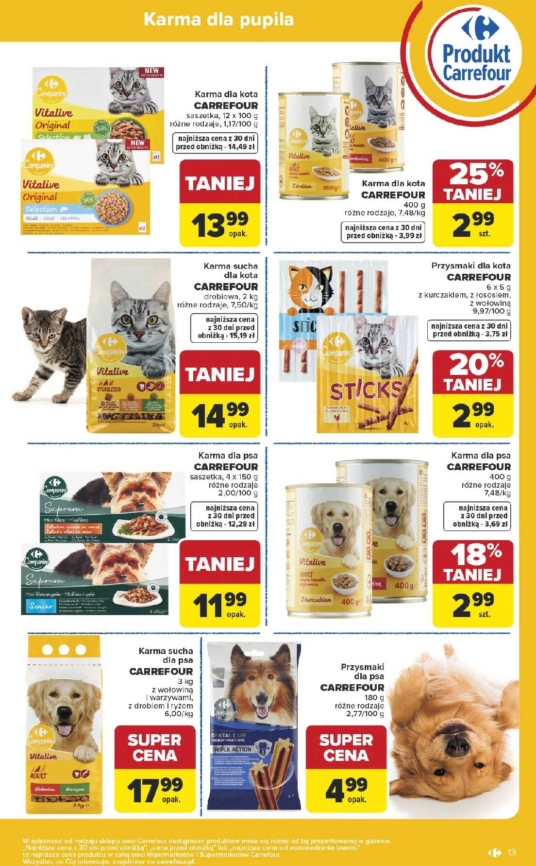carrefour - Gazetka Carrefour - Produkt Carrefour od poniedziałku! - ważna od 19.01. do 31.01. - page: 13