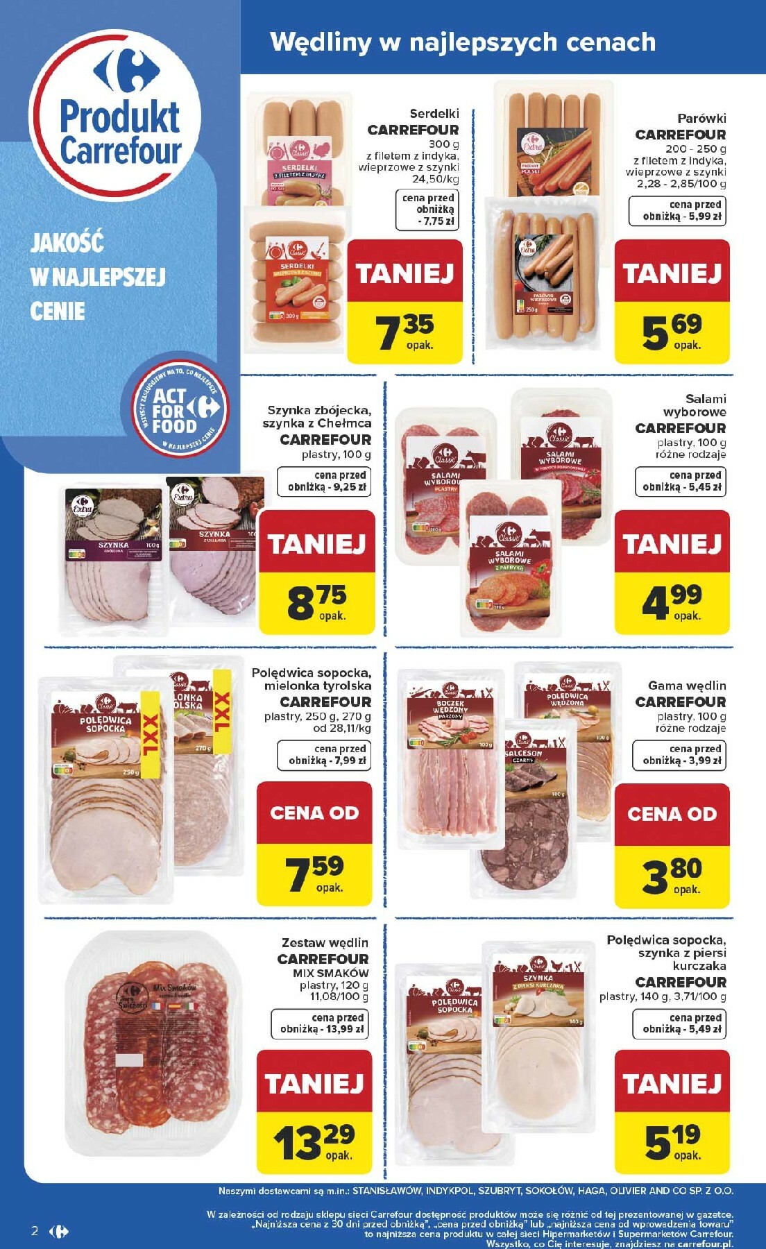 carrefour - Gazetka Carrefour - Produkt Carrefour od poniedziałku! - ważna od 19.01. do 31.01. - page: 2