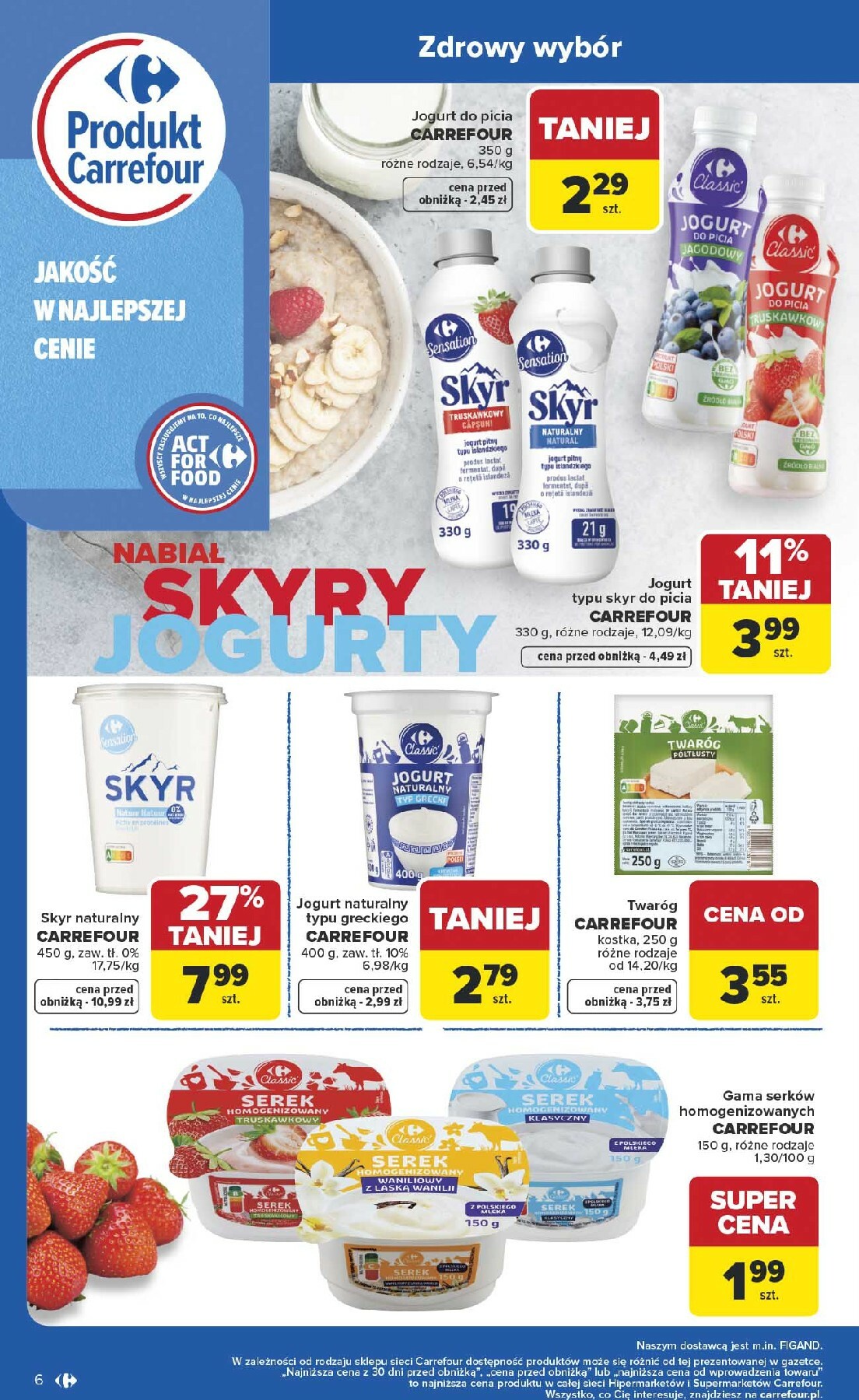 carrefour - Gazetka Carrefour - Produkt Carrefour od poniedziałku! - ważna od 19.01. do 31.01. - page: 6