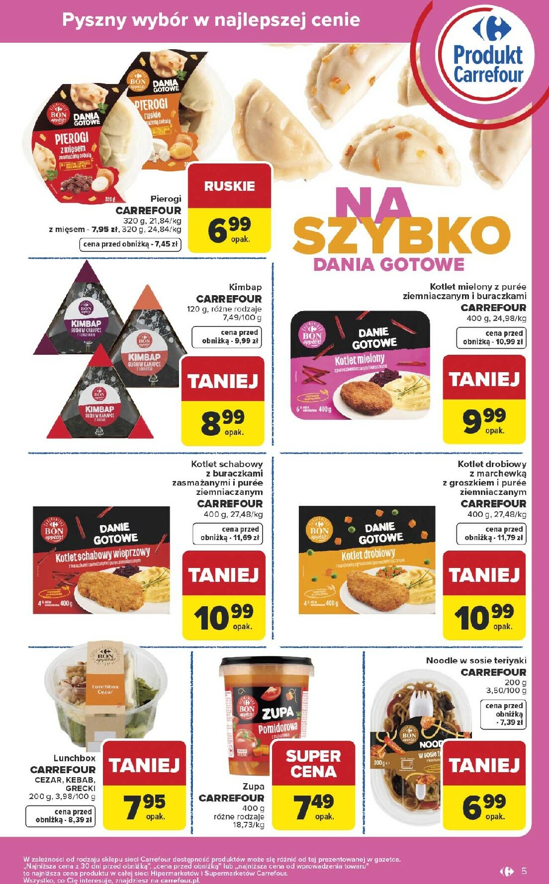 carrefour - Gazetka Carrefour - Produkt Carrefour od poniedziałku! - ważna od 19.01. do 31.01. - page: 5