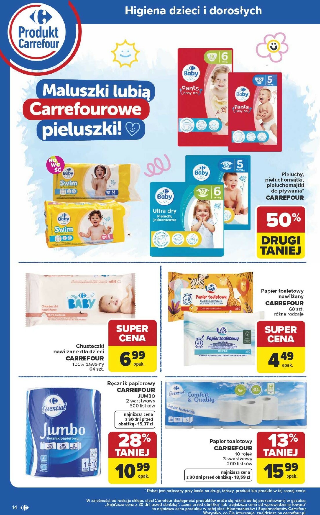 carrefour - Gazetka Carrefour - Produkt Carrefour od poniedziałku! - ważna od 19.01. do 31.01. - page: 14