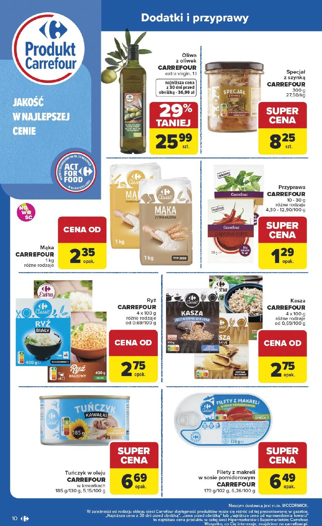 carrefour - Gazetka Carrefour - Produkt Carrefour od poniedziałku! - ważna od 19.01. do 31.01. - page: 10