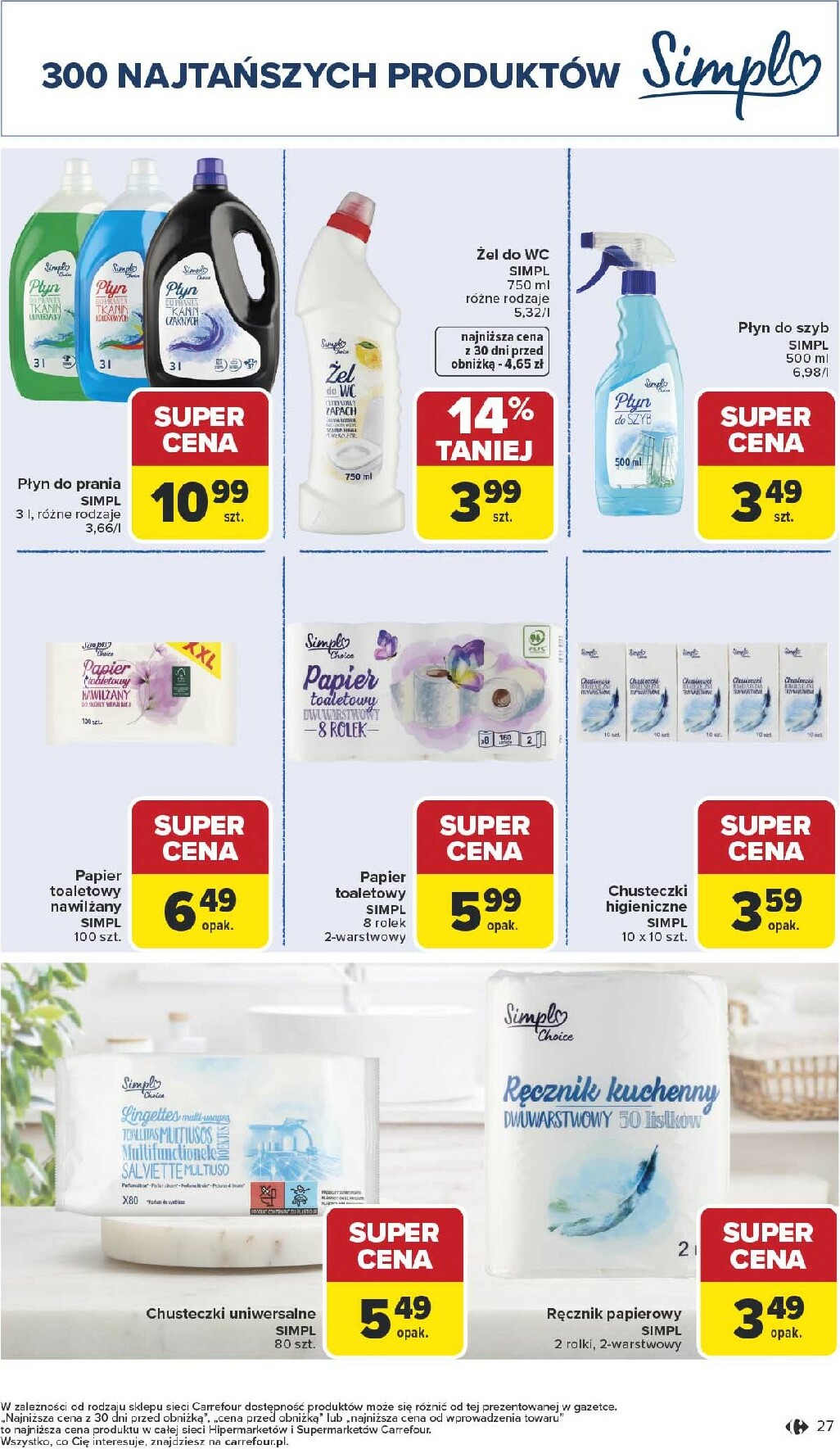 carrefour - Gazetka Carrefour - Produkt Carrefour od poniedziałku! - ważna od 19.01. do 31.01. - page: 27