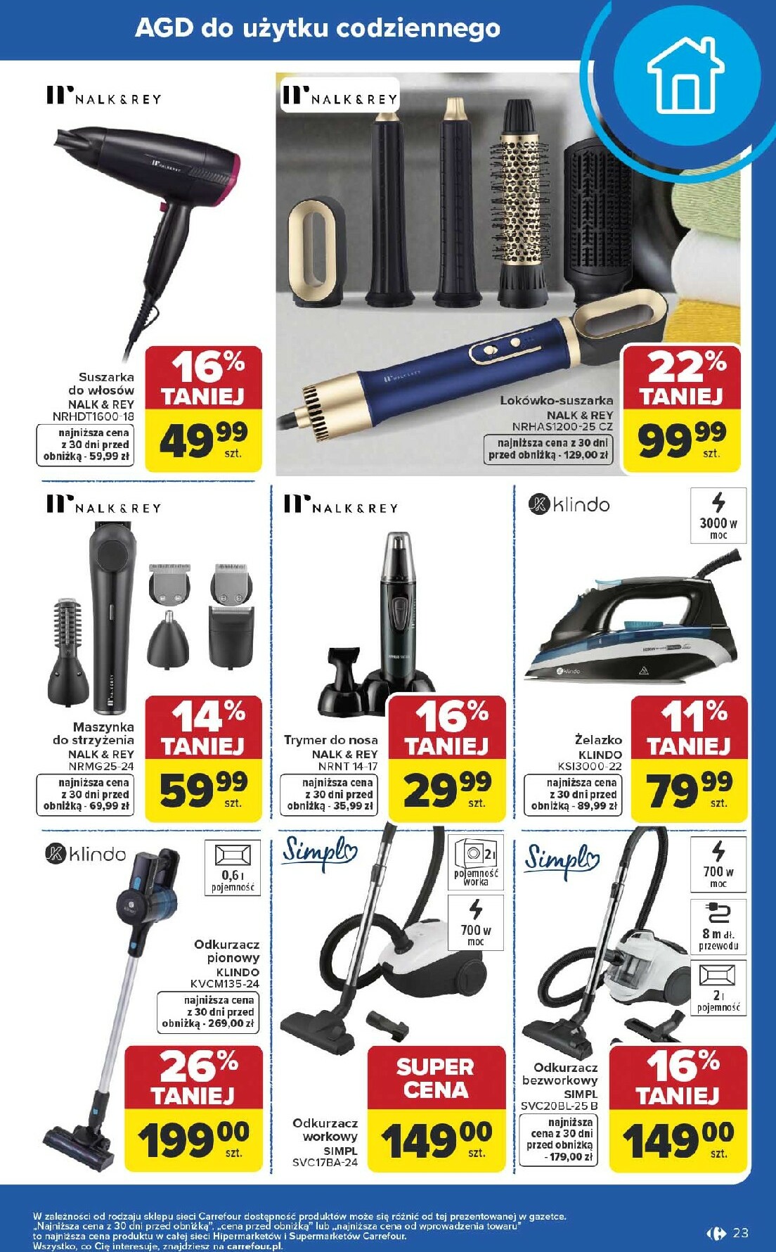 carrefour - Gazetka Carrefour - Produkt Carrefour od poniedziałku! - ważna od 19.01. do 31.01. - page: 23