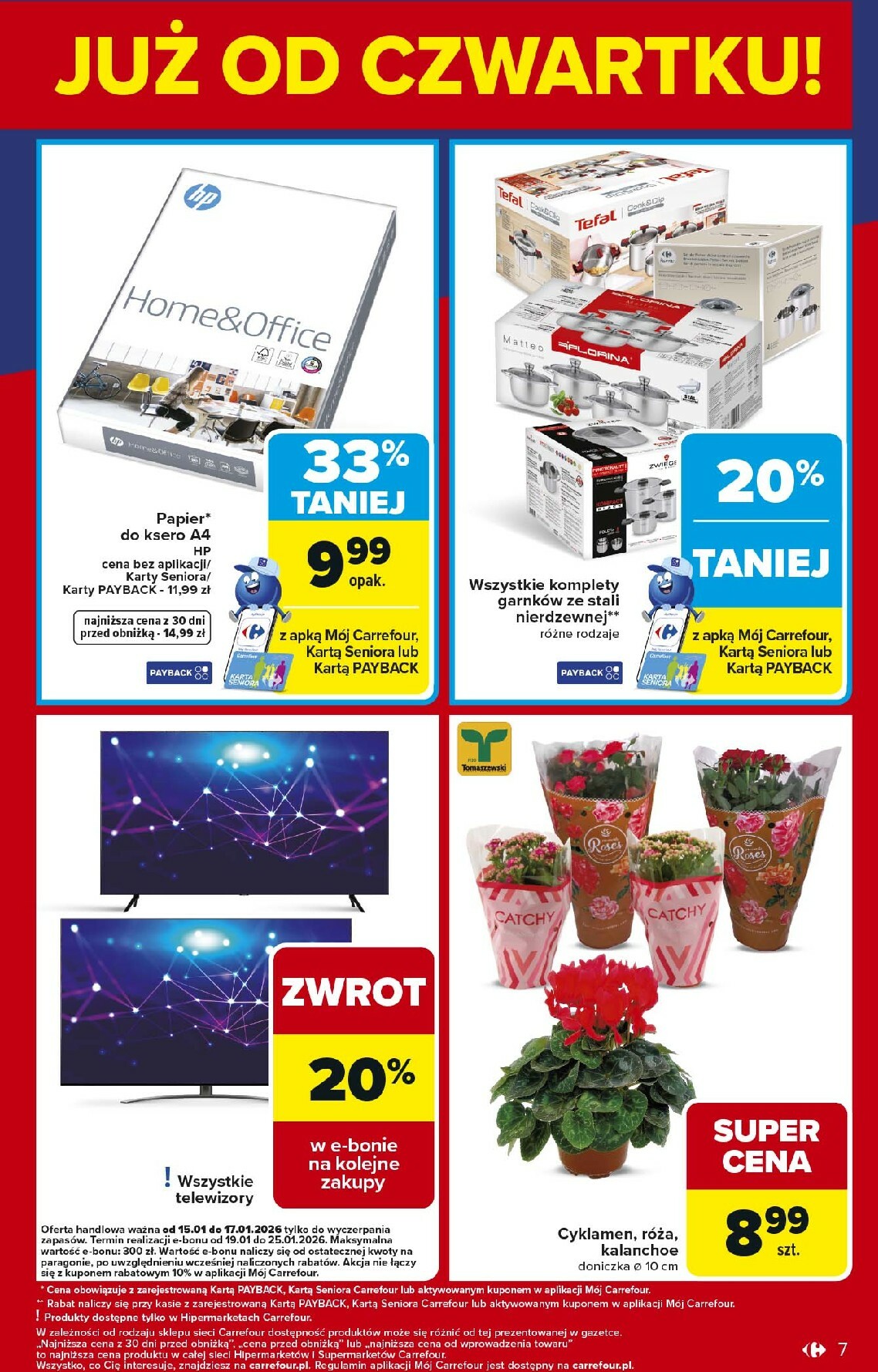 carrefour - Gazetka Carrefour - Weekend okazji już od czwartku! - ważna od 15.01. do 17.01. - page: 7