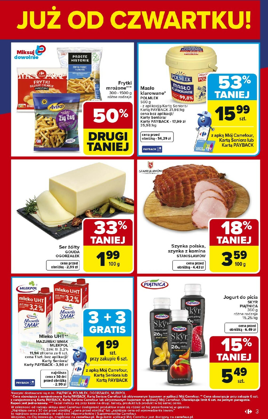 carrefour - Gazetka Carrefour - Weekend okazji już od czwartku! - ważna od 15.01. do 17.01. - page: 3