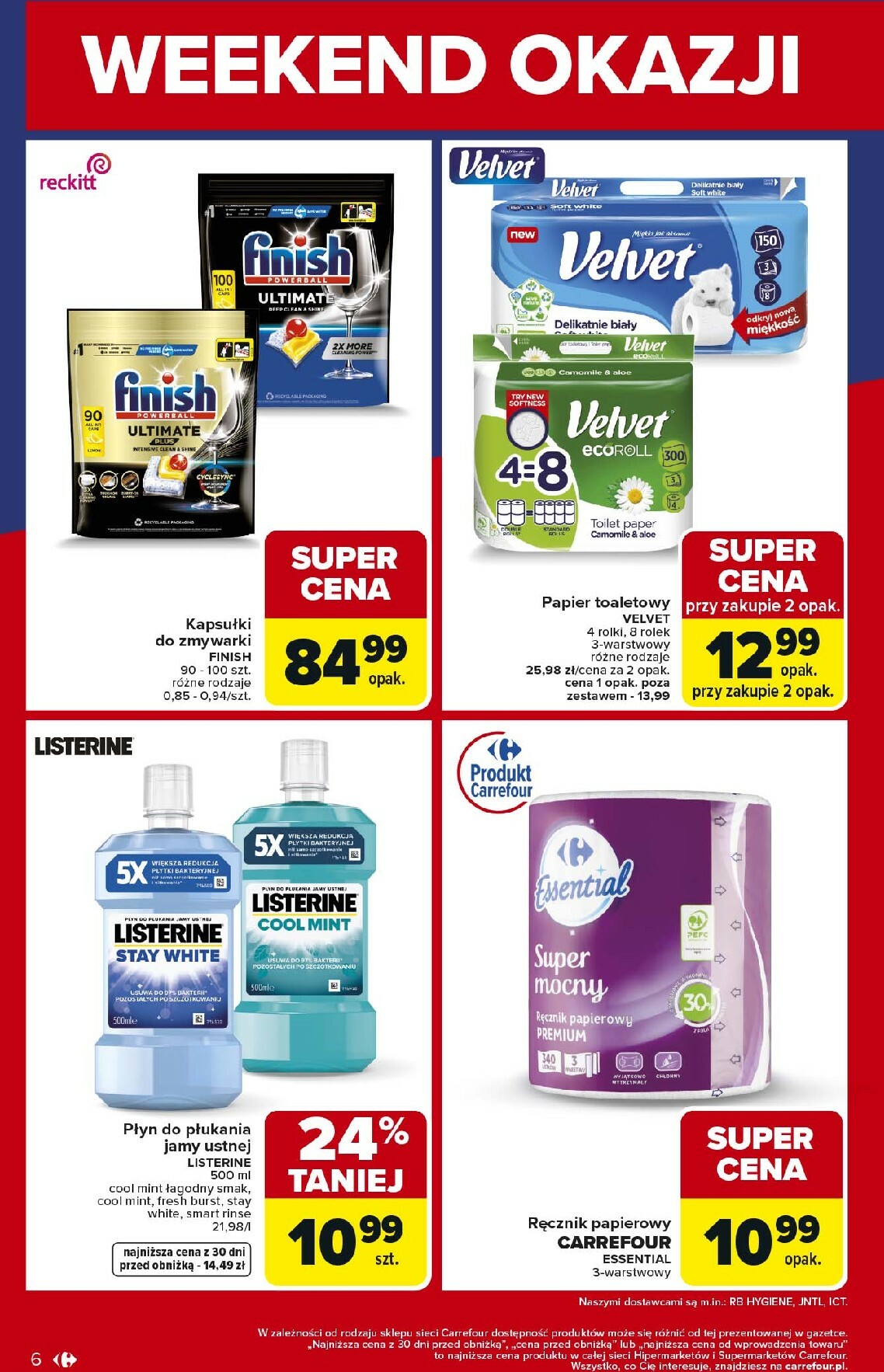 carrefour - Gazetka Carrefour - Weekend okazji już od czwartku! - ważna od 15.01. do 17.01. - page: 6