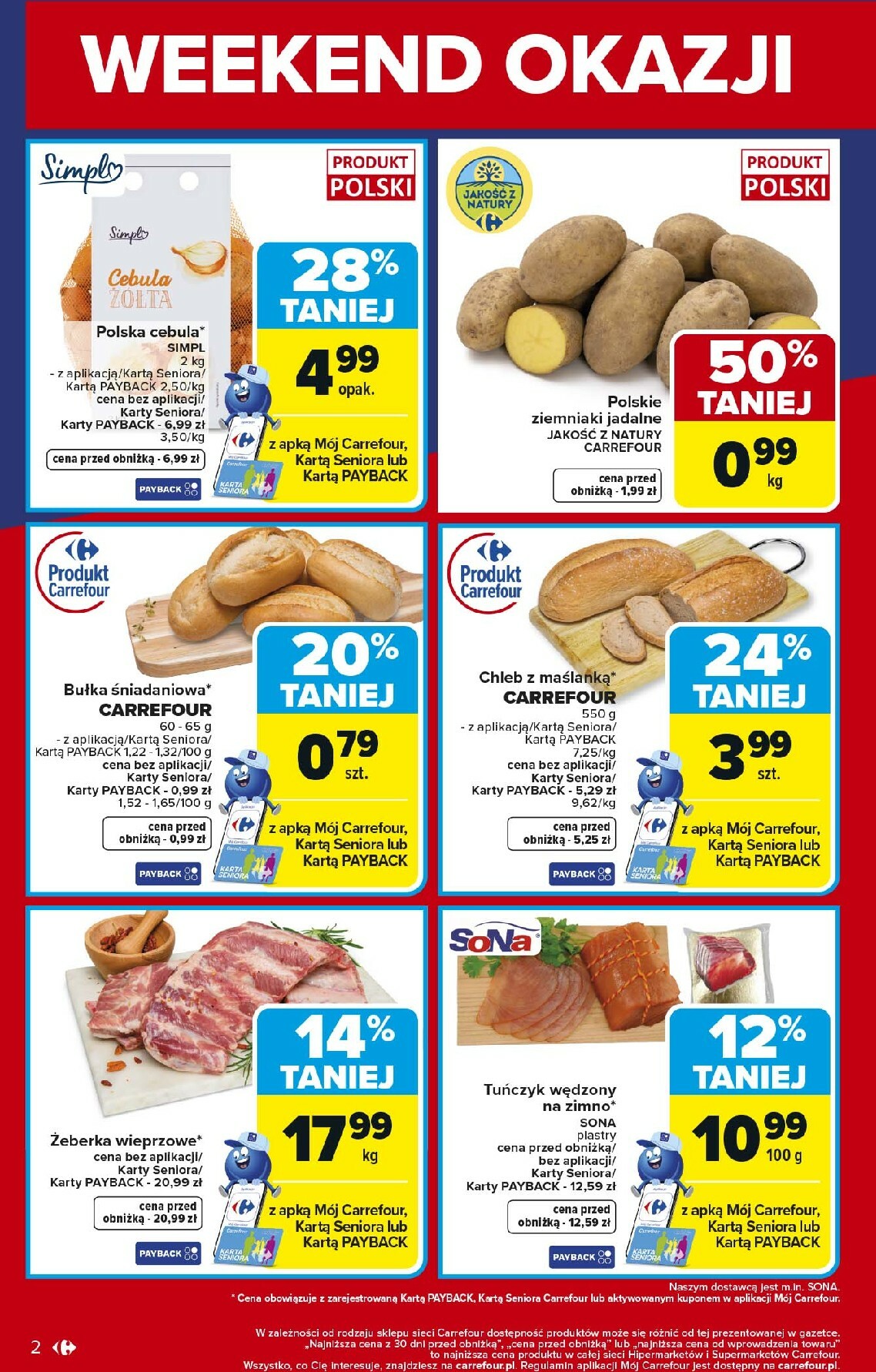 carrefour - Gazetka Carrefour - Weekend okazji już od czwartku! - ważna od 15.01. do 17.01. - page: 2