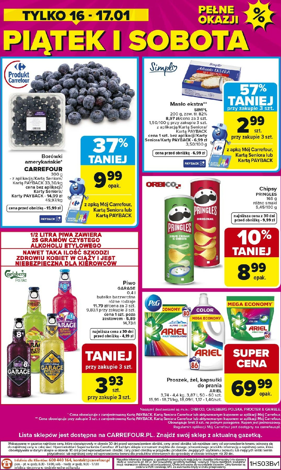 carrefour - Gazetka Carrefour - Weekend okazji już od czwartku! - ważna od 15.01. do 17.01. - page: 8