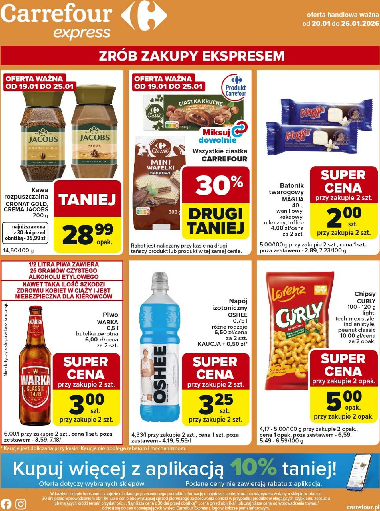 carrefour - Gazetka Carrefour - Express 2 - ważna od 20.01. do 26.01.