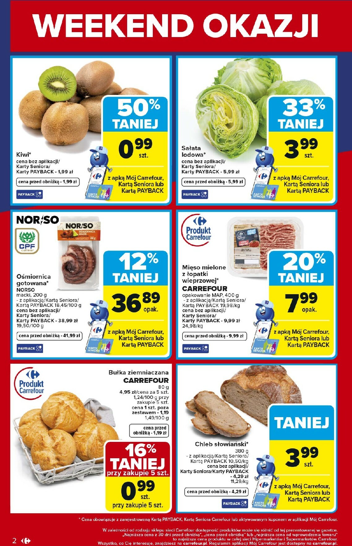 carrefour - Gazetka Carrefour - Weekend okazji już od czwartku! - ważna od 22.01. do 25.01. - page: 2