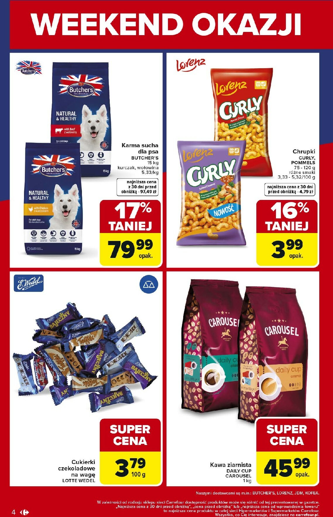 carrefour - Gazetka Carrefour - Weekend okazji już od czwartku! - ważna od 22.01. do 25.01. - page: 4