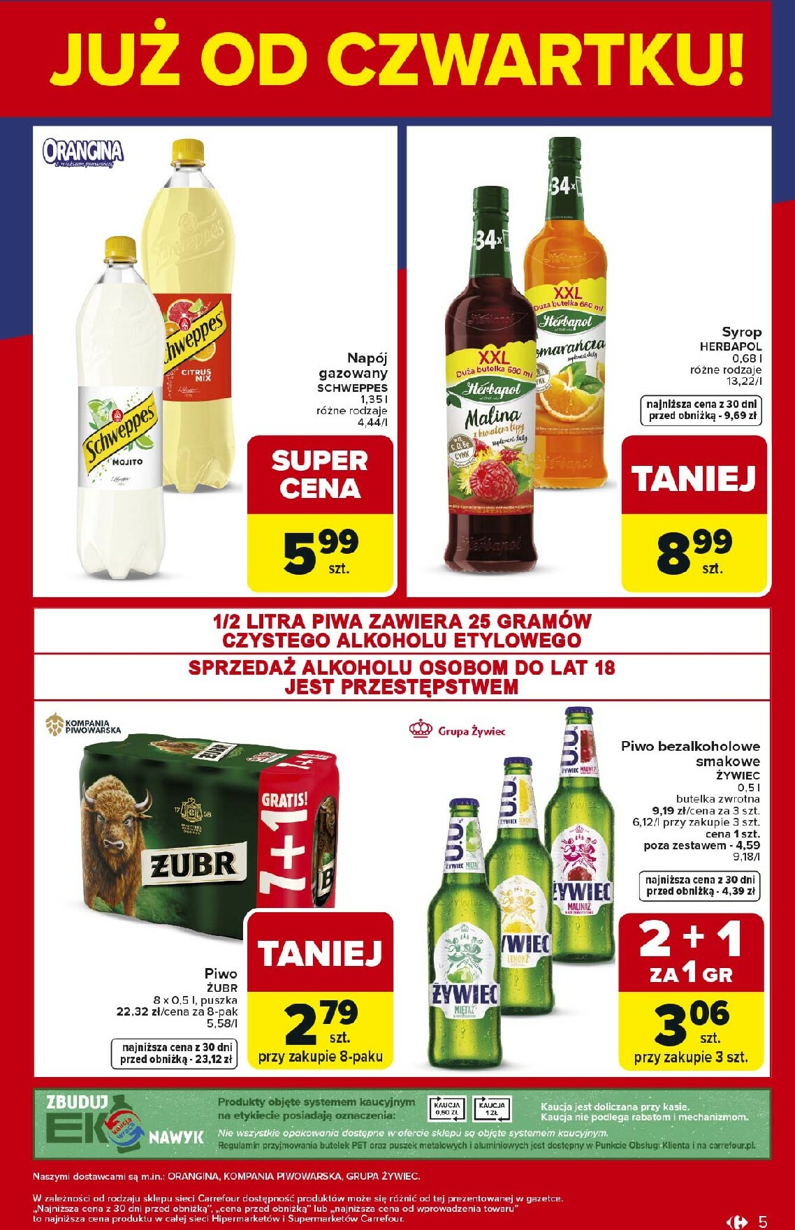 carrefour - Gazetka Carrefour - Weekend okazji już od czwartku! - ważna od 22.01. do 25.01. - page: 5