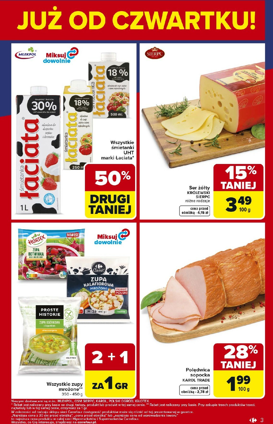 carrefour - Gazetka Carrefour - Weekend okazji już od czwartku! - ważna od 22.01. do 25.01. - page: 3